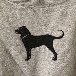 The Black Dog grey sweatshirt
